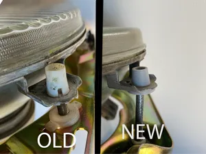 Headlight adjustment clip for VW Golf 2 Mk2