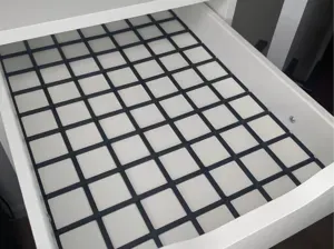 Gridfinity Base for Tall IKEA Alex Drawer 36x116cm