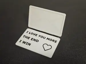 I Love You More Folding Envelope