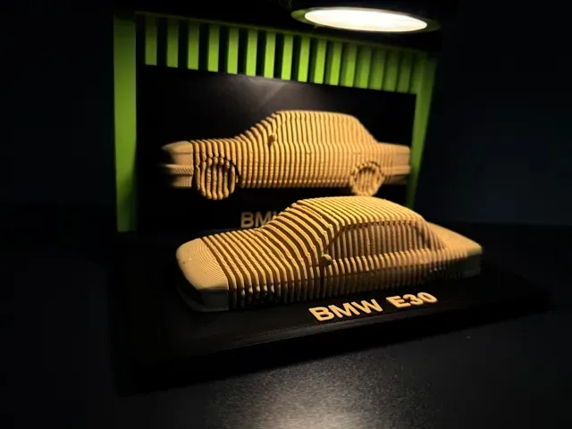 BMW M3 E30 - Layered Car model! — Фото 4 из 5