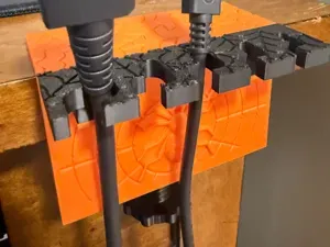Spider Desk Clamp - 5-Slot Cable Organizer