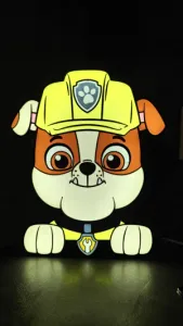 Paw Patrol Rubble Lightbox