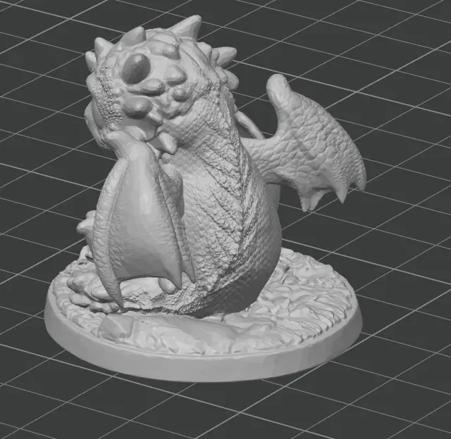 DnD Baby Dragon Hatchling | Fantasy RPG Miniature — Фото 7 из 17