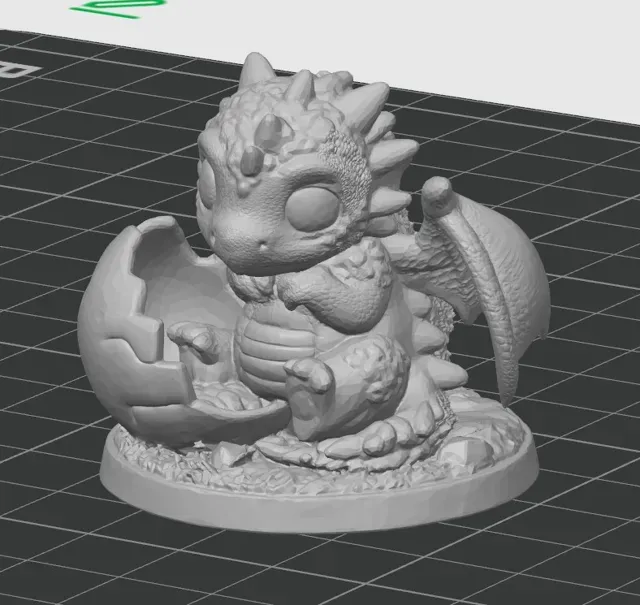 DnD Baby Dragon Hatchling | Fantasy RPG Miniature — Фото 5 из 17