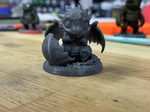 DnD Baby Dragon Hatchling | Fantasy RPG Miniature — Фото 8 из 17