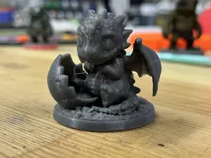 DnD Baby Dragon Hatchling | Fantasy RPG Miniature