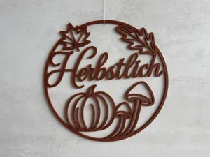 Herbstlicher Türkranz