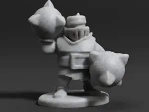 Mega Knight Statue