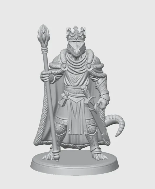 Coboldo Re/Imperatore D&D Miniature (48mm) — Фото 6 из 9