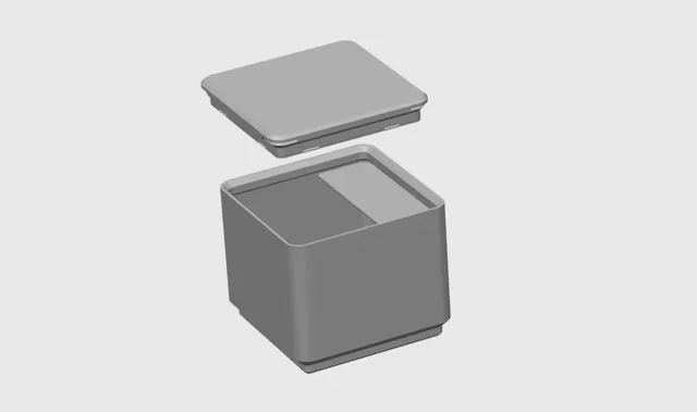 TStak Gridfinity Short Drawer Box with Lid — Image 2 of 4