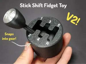 Stick Shift Fidget Toy V2 - Gear Shift