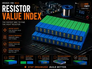 Resistor Value Boxes – 30 per Box