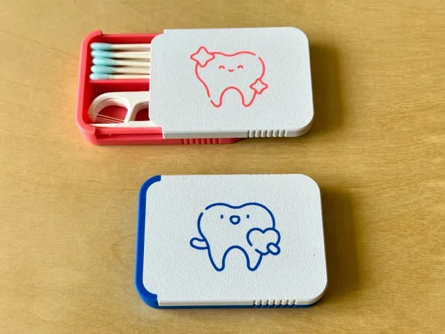 Pocket Sliding Lid Box for Floss, Picks & Swabs — Фото 4 из 6
