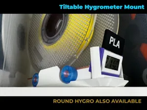 Cereal BOX Dry Box - Adjustable Angle Hygrometer