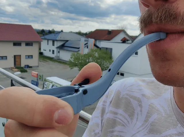 Soap bubble pipe