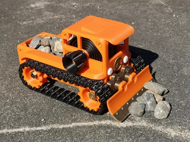 Chasse neige / Bulldozer à ressort - 100% 3D — Image 3 of 17