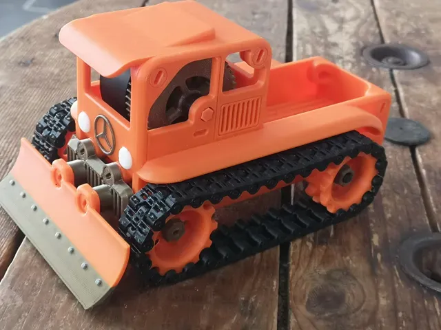 Chasse neige / Bulldozer à ressort - 100% 3D — Image 14 of 17