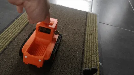 Chasse neige / Bulldozer à ressort - 100% 3D — Image 12 of 17