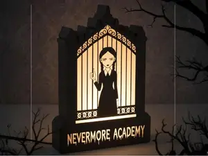 Wednesday Addams Lightbox