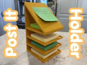 Multi Level Sticky Note Organizer