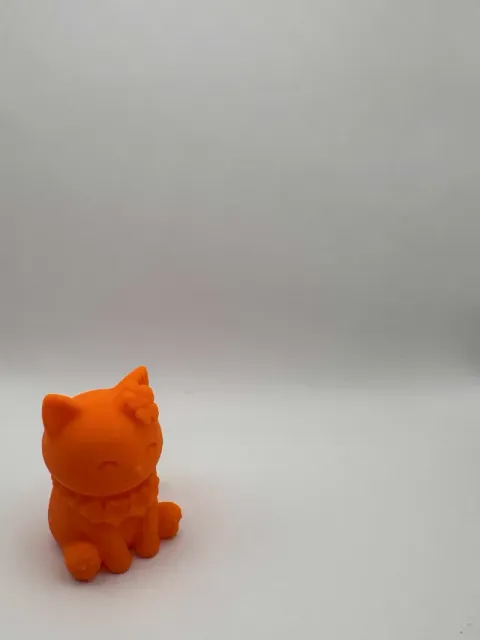 Hawaiian Cat – tropical chibi kitty figurine — Фото 2 из 9