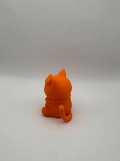 Hawaiian Cat – tropical chibi kitty figurine — Фото 6 из 9