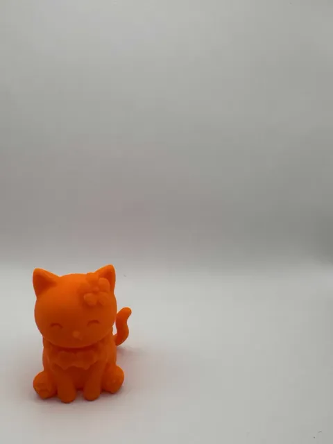 Hawaiian Cat – tropical chibi kitty figurine — Фото 4 из 9