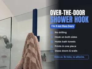 Over-the-Door Shower Hook – Double Sided