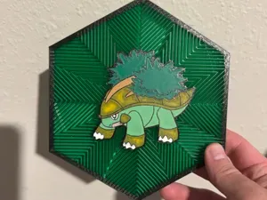 #388 Grotle Hex Wall Art