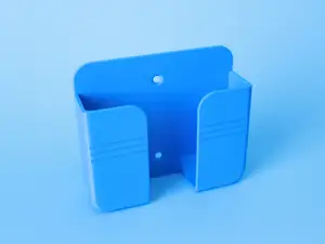 Wall mounted phone holder