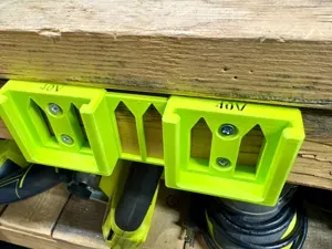 Ryobi 40V Dual Battery Wall Mount Holder Hanger