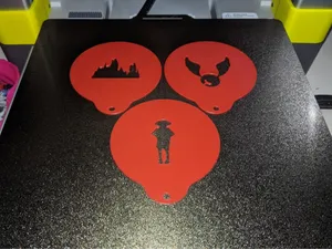 Wizarding World Coffee Stencil Set - Volume 3