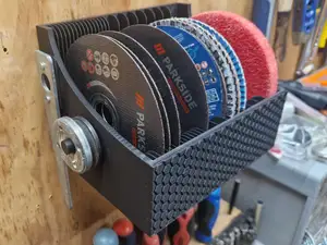 grinding discs holder
