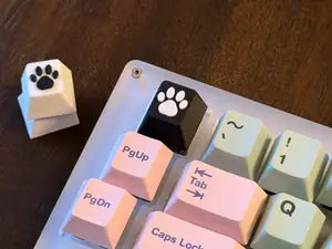 Paw Print Keycap for Mechanical Keyboards