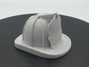 Firefighter Helmet Keychain