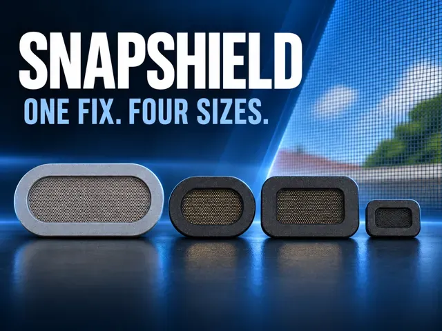 SnapShield–Click-Snap Mosquito Screen Repair Patch — Image 2 of 10