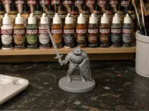 Cat Folk Miniature Set (RPG ) Tabletop Gaming