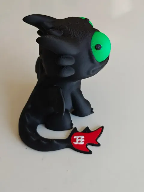 Goofy series – TOOTHLESS dragon Movable Eyes NOAMS — Фото 4 из 7