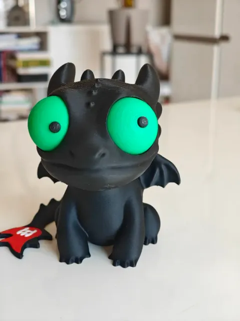 Goofy series – TOOTHLESS dragon Movable Eyes NOAMS — Фото 6 из 7