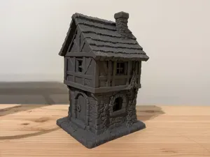 Medieval Fantasy Townhouse - DND terrain