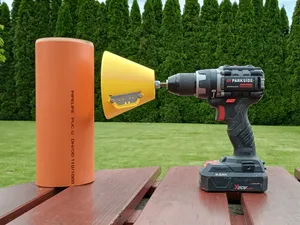 Chamfer cutter for KG pipes
