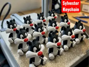 Baby Sylvester Keychain - Looney Tunes Collection
