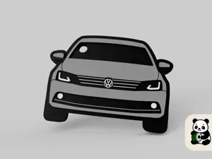 inspired by Volkswagen Jetta 6 - keychain