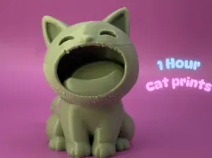 Pop Cat Meme - 1 hour print