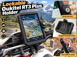Oukitel RT3 Plus Lockable Mount, now with dustcap