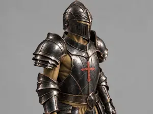 FEMALE AND MALE Black Knight Crusader Cosplay Gear
