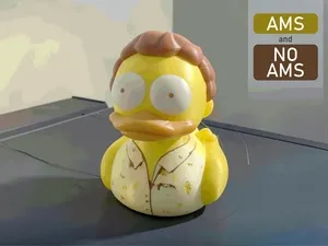 Rubber Duck Morty | AMS & No AMS