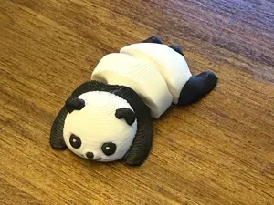 Mini Flexi Panda – Print in Place Panda Bear