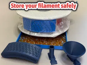 Silica Gel Box for Storage Filament BambuLab Spool