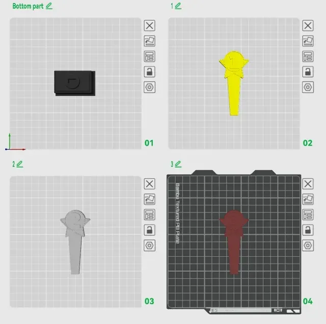 Mini Trophies Set – 1st 2nd 3rd Place Awards — Фото 5 из 6